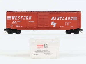 N Scale Micro-Trains MTL 33070 WM Western Maryland 50' Standard Boxcar #35006