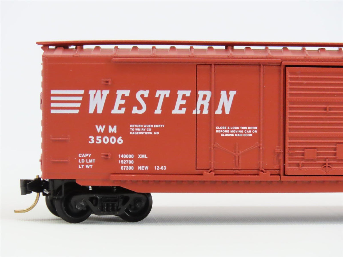 N Scale Micro-Trains MTL 33070 WM Western Maryland 50&#39; Standard Boxcar #35006