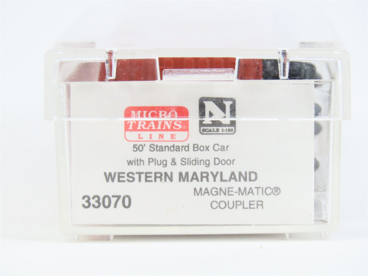 N Scale Micro-Trains MTL 33070 WM Western Maryland 50&#39; Standard Boxcar #35006