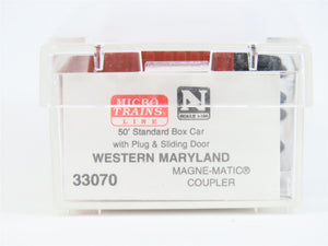 N Scale Micro-Trains MTL 33070 WM Western Maryland 50' Standard Boxcar #35006