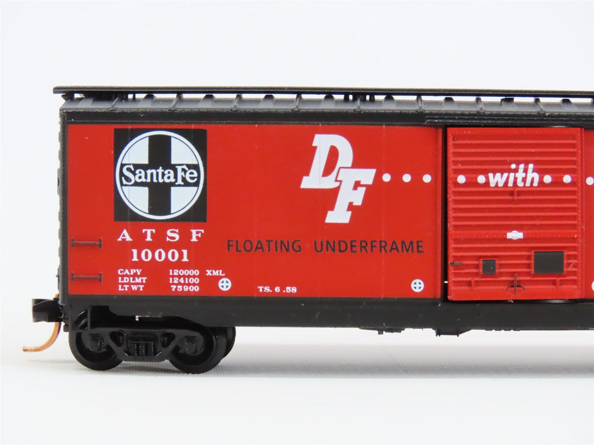 N Scale Micro-Trains MTL 31340 ATSF Santa Fe 50&#39; Standard Boxcar #10001