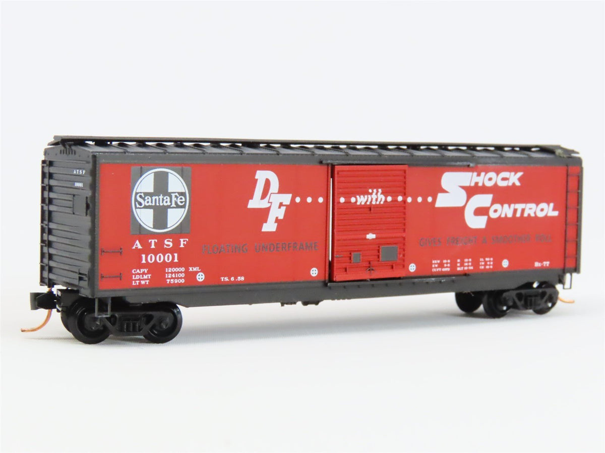 N Scale Micro-Trains MTL 31340 ATSF Santa Fe 50&#39; Standard Boxcar #10001