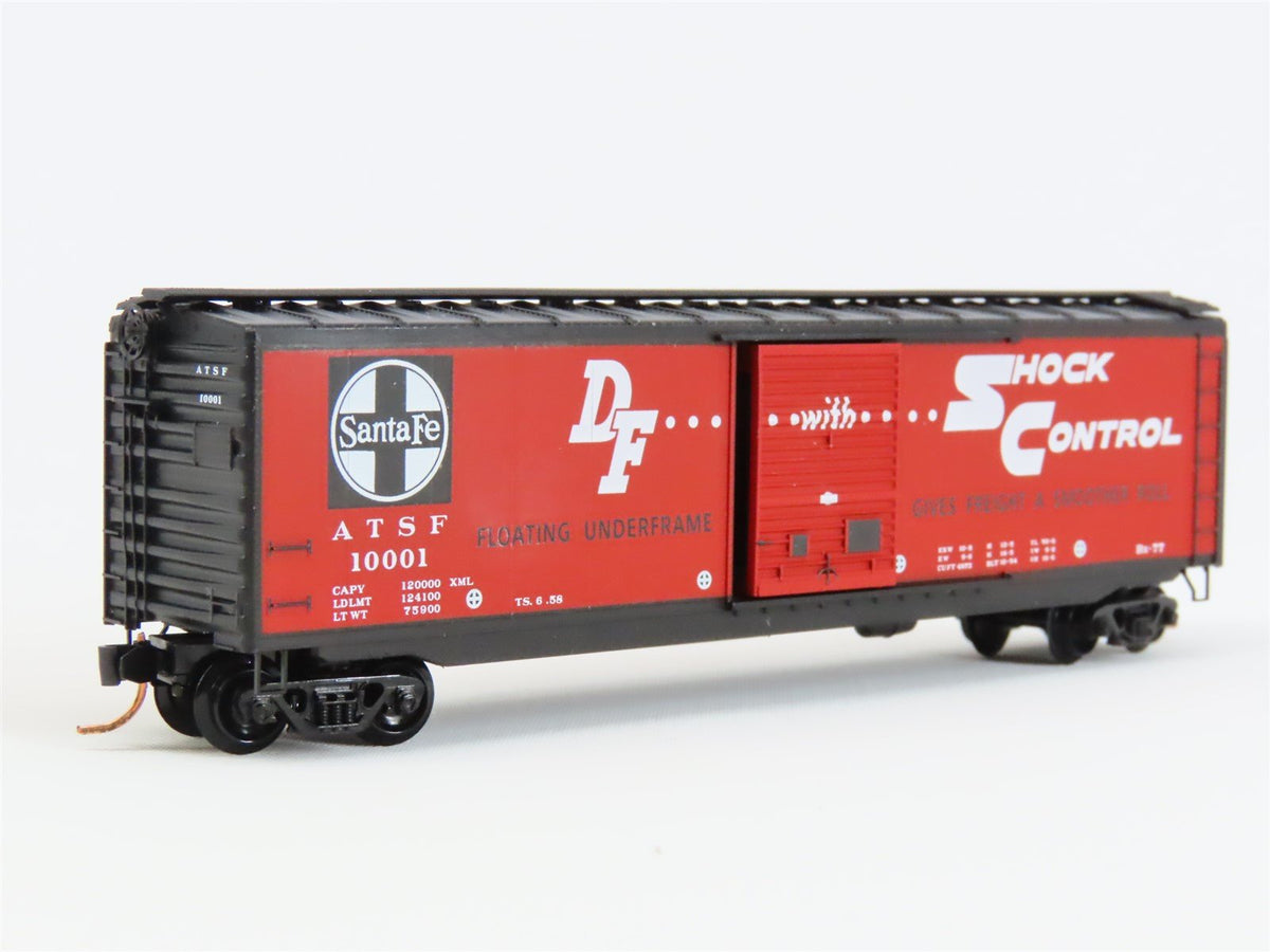 N Scale Micro-Trains MTL 31340 ATSF Santa Fe 50&#39; Standard Boxcar #10001