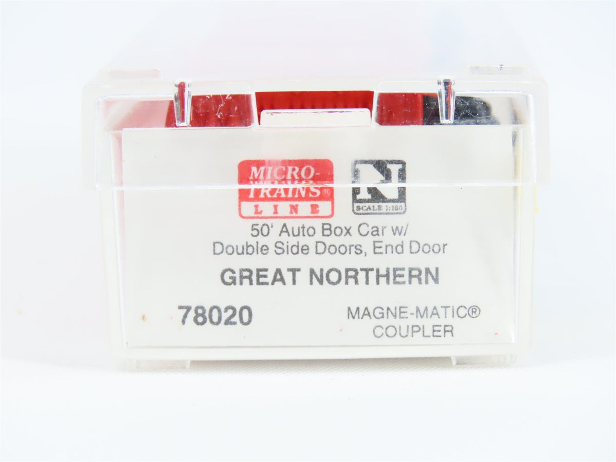 N Scale Micro-Trains MTL 78020 GN Great Northern 50&#39; Auto Box Car #35449