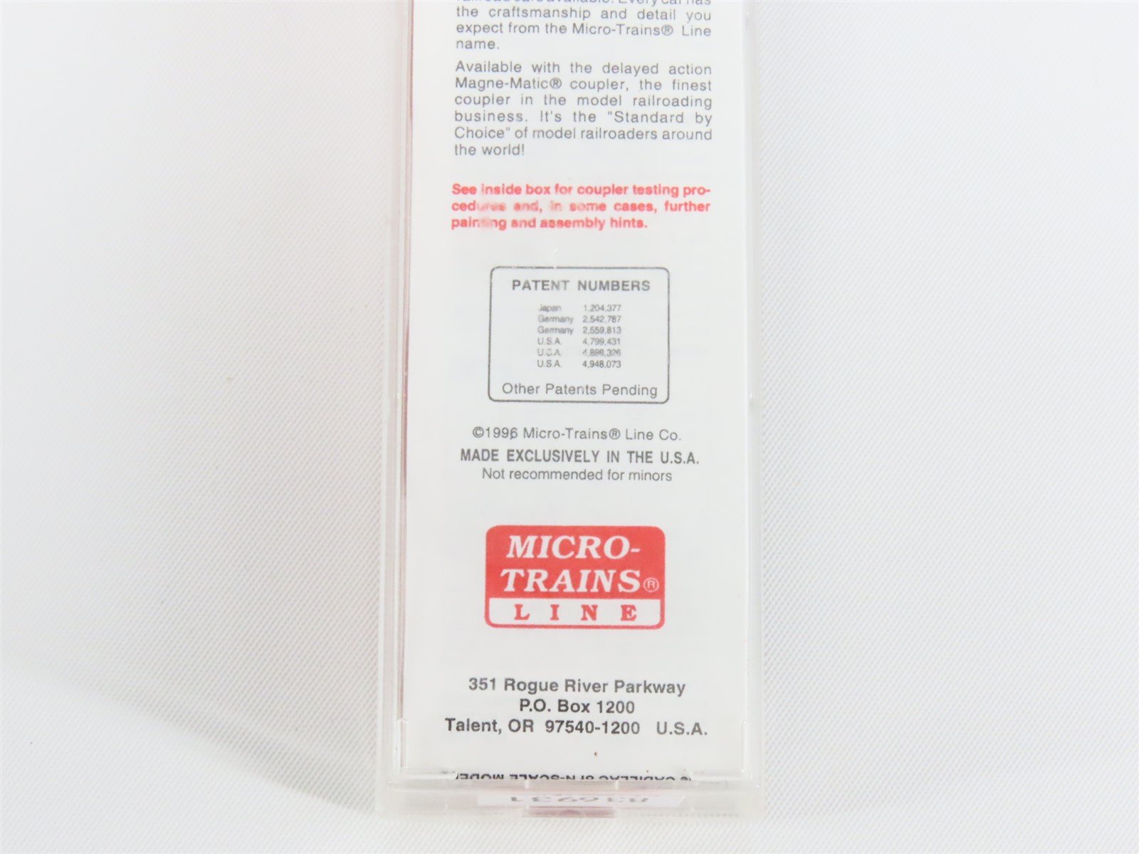 N Scale Micro-Trains MTL 78020 GN Great Northern 50' Auto Box Car #35449