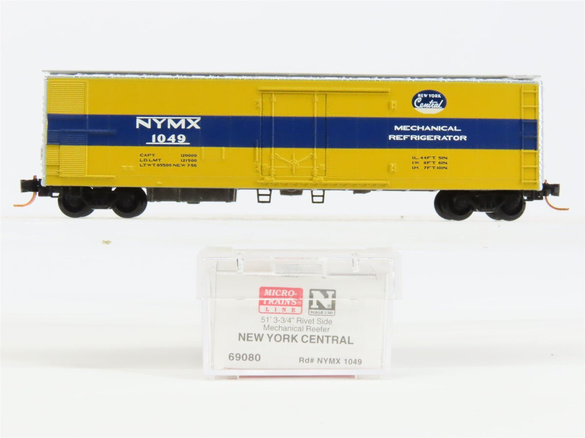 N Scale Micro-Trains MTL 69080 NYMX New York Central 51&#39; Mech Reefer #1049