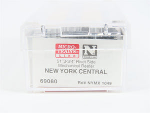 N Scale Micro-Trains MTL 69080 NYMX New York Central 51' Mech Reefer #1049