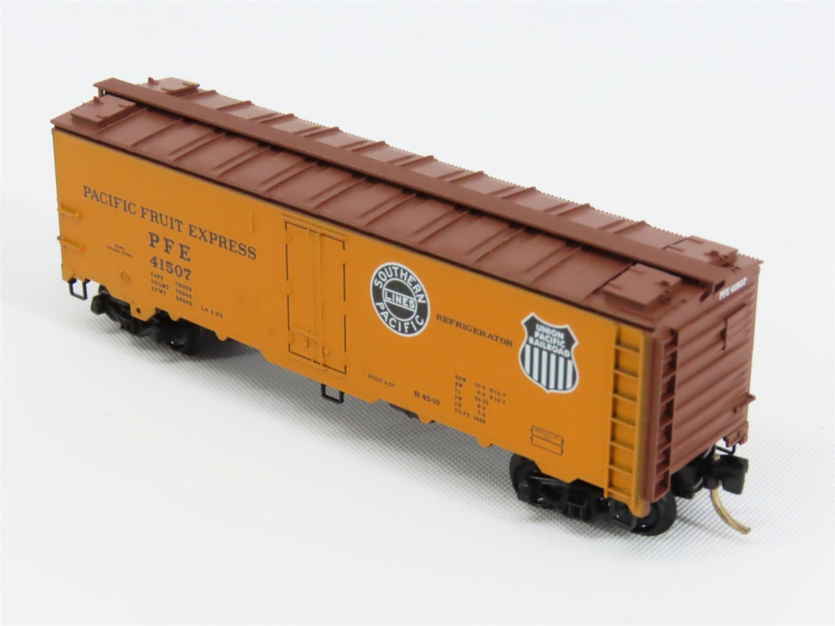 N Scale Micro-Trains MTL 59520 PFE Pacific Fruit Express 40&#39; Ice Reefer #41507