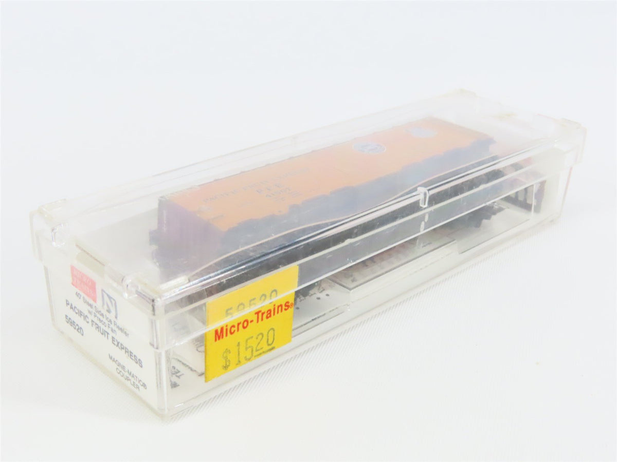 N Scale Micro-Trains MTL 59520 PFE Pacific Fruit Express 40&#39; Ice Reefer #41507