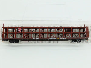 N Scale Micro-Trains MTL 112030.2 KTTX PRR 89' Tri-Level Open Auto Rack #901493