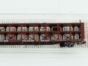 N Scale Micro-Trains MTL 112030.2 KTTX PRR 89' Tri-Level Open Auto Rack #901493