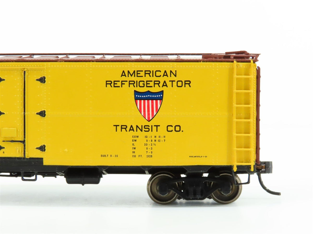 HO Scale InterMountain ART American Refrigerator Transit Co Reefer #24052