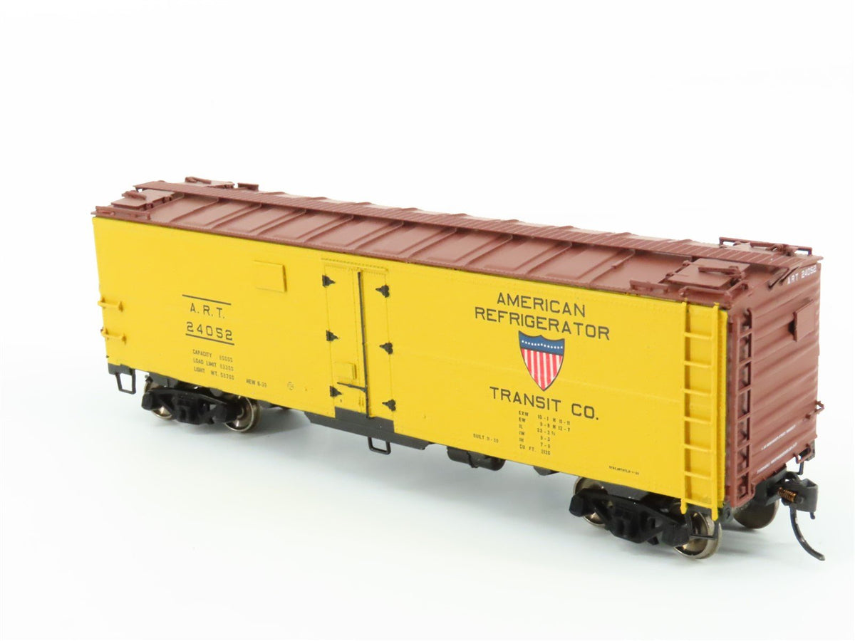 HO Scale InterMountain ART American Refrigerator Transit Co Reefer #24052