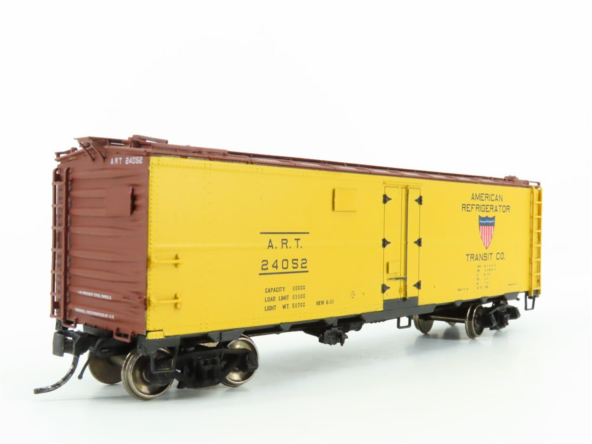 HO Scale InterMountain ART American Refrigerator Transit Co Reefer #24052