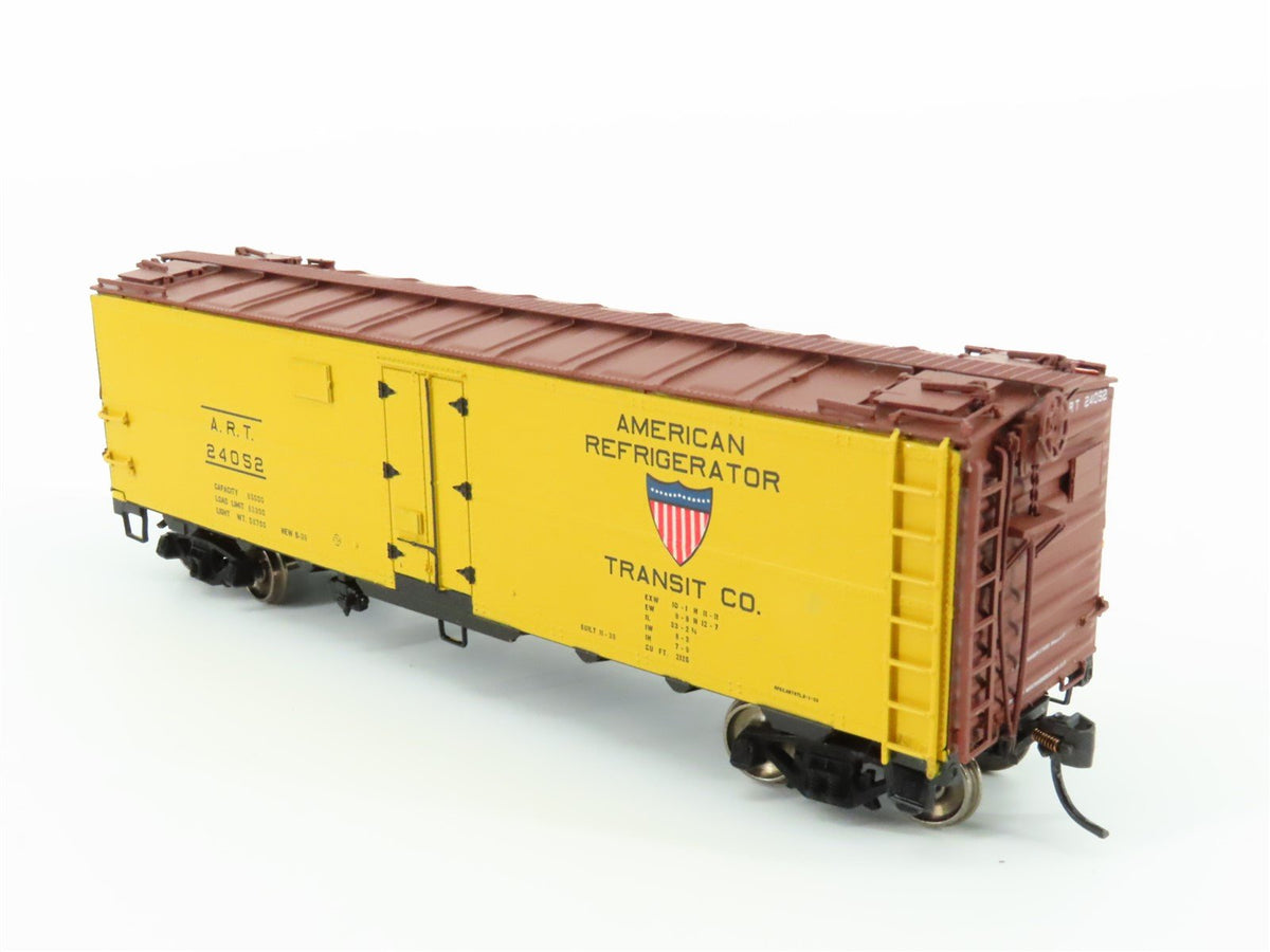 HO Scale InterMountain ART American Refrigerator Transit Co Reefer #24052