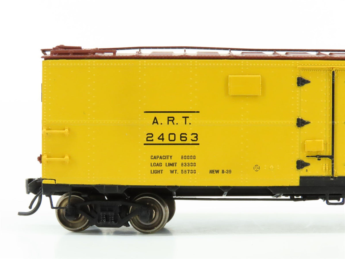 HO Scale InterMountain ART American Refrigerator Transit Co Reefer #24063