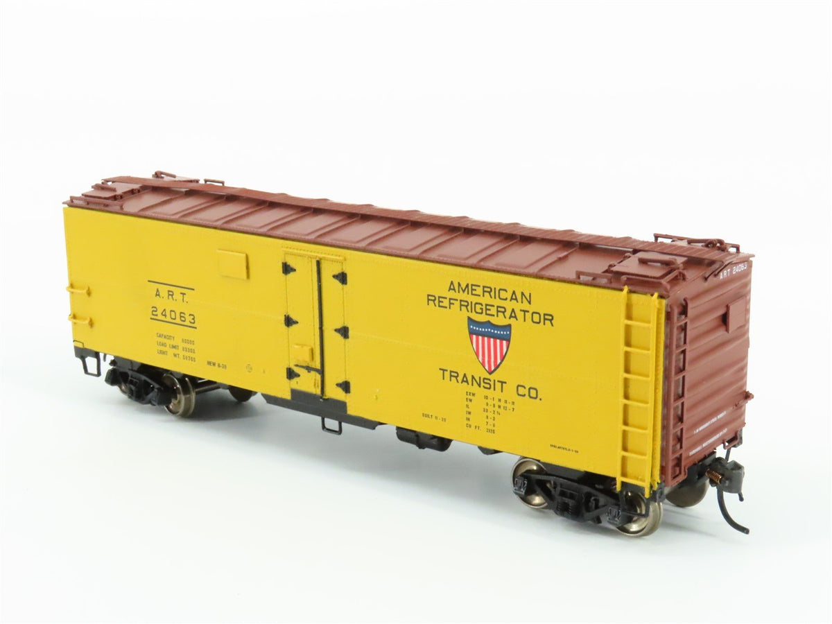 HO Scale InterMountain ART American Refrigerator Transit Co Reefer #24063