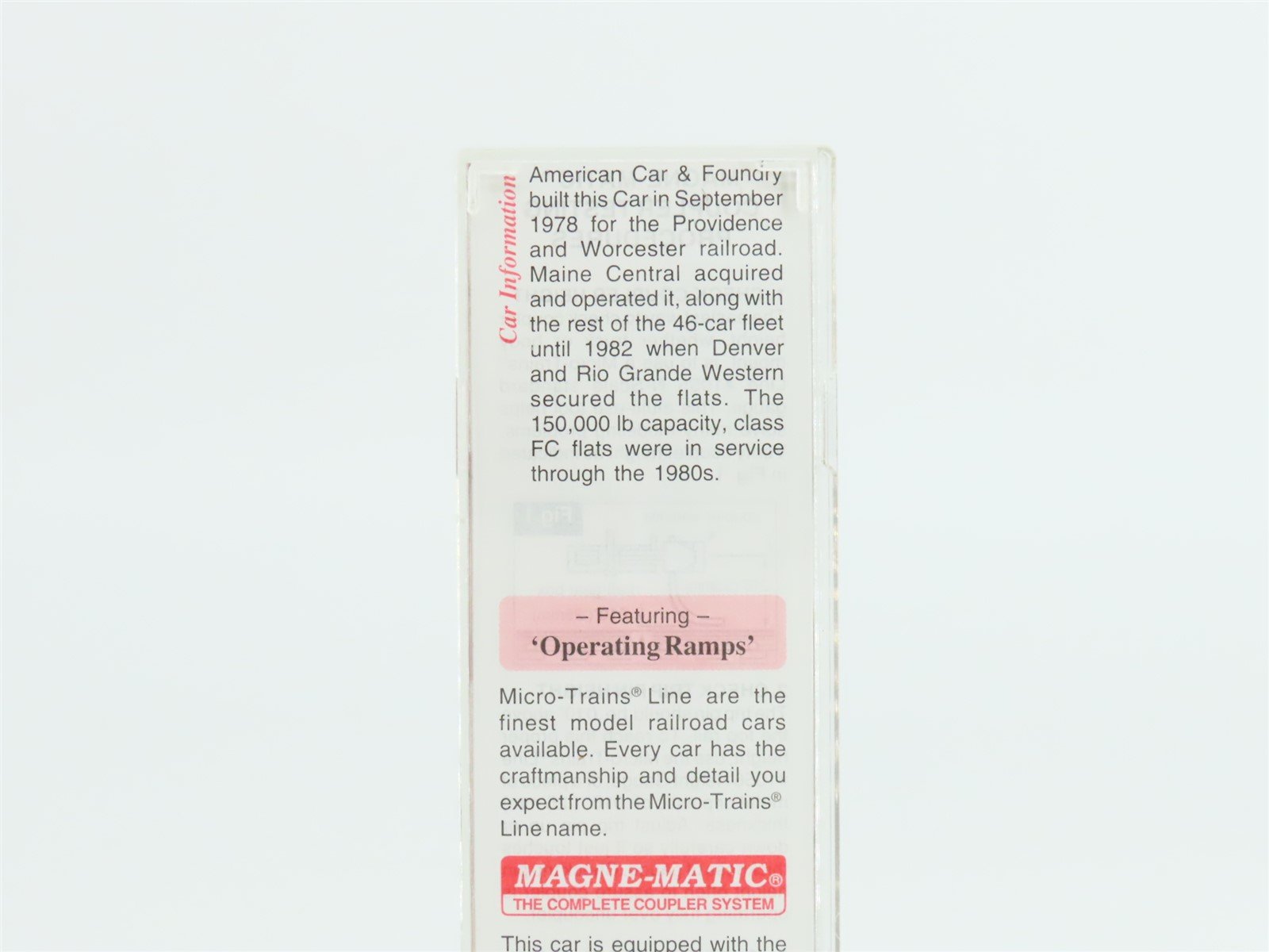 N Scale Micro-Trains MTL 71530 DRGW Rio Grande Railroad 89' 4