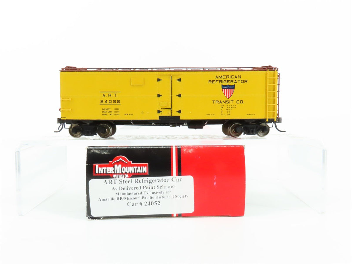 HO Scale InterMountain ART American Refrigerator Transit Co Reefer #24052