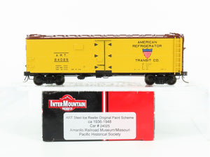 HO Scale InterMountain ART American Refrigerator Transit Co Steel Reefer #24025