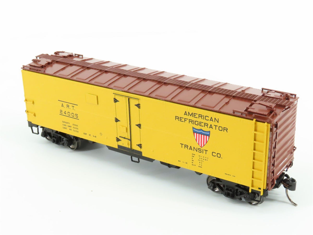 HO Scale InterMountain ART American Refrigerator Transit Co Steel Reefer #24005