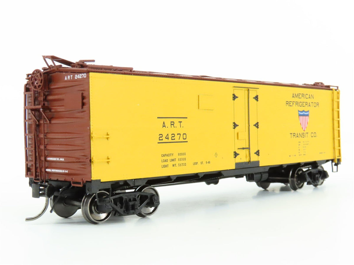 HO Scale InterMountain ART American Refrigerator Transit Co Steel Reefer #24270