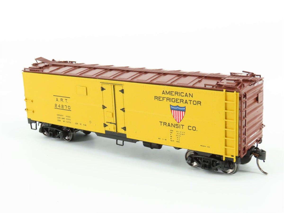 HO Scale InterMountain ART American Refrigerator Transit Co Steel Reefer #24270