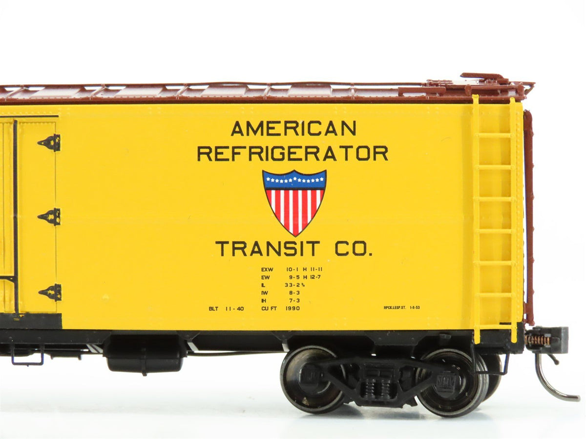 HO Scale InterMountain ART American Refrigerator Transit Co Steel Reefer #24210