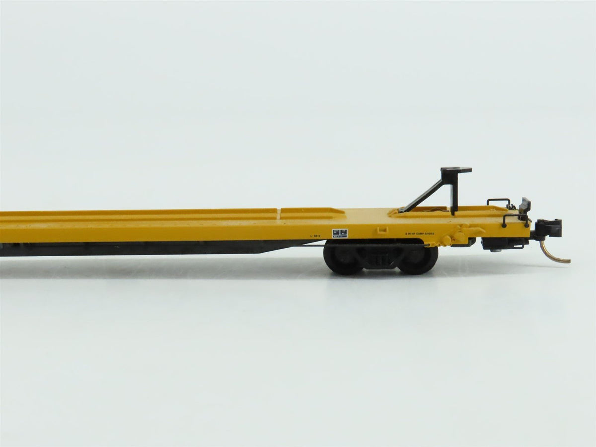 N Micro-Trains MTL 71070 FEC Florida East Coast 89&#39; 4&quot; TOFC Flat Car #37033