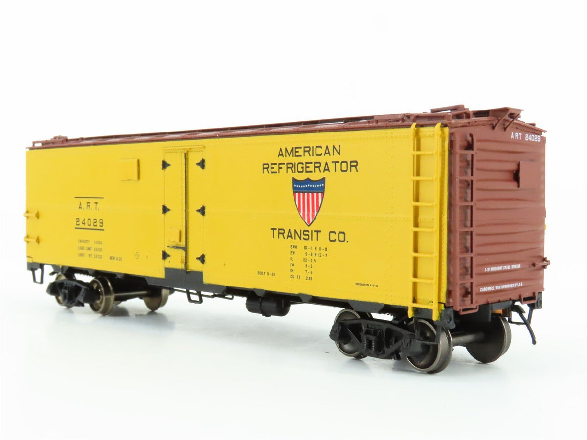 HO Scale InterMountain ART American Refrigerator Transit Co Steel Reefer #24029