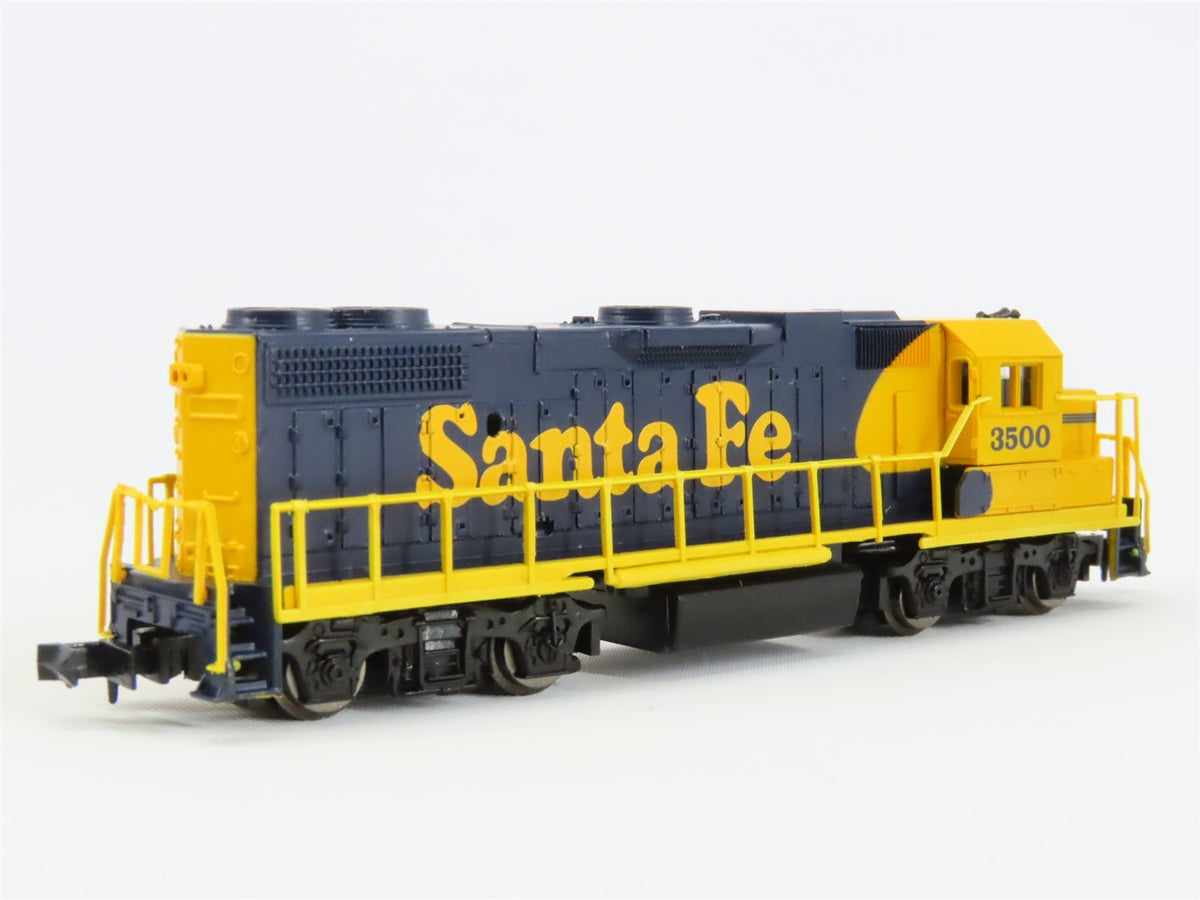 N Scale Life-Like 433-7843 ATSF Santa Fe GP38-2 Diesel Locomotive #3500