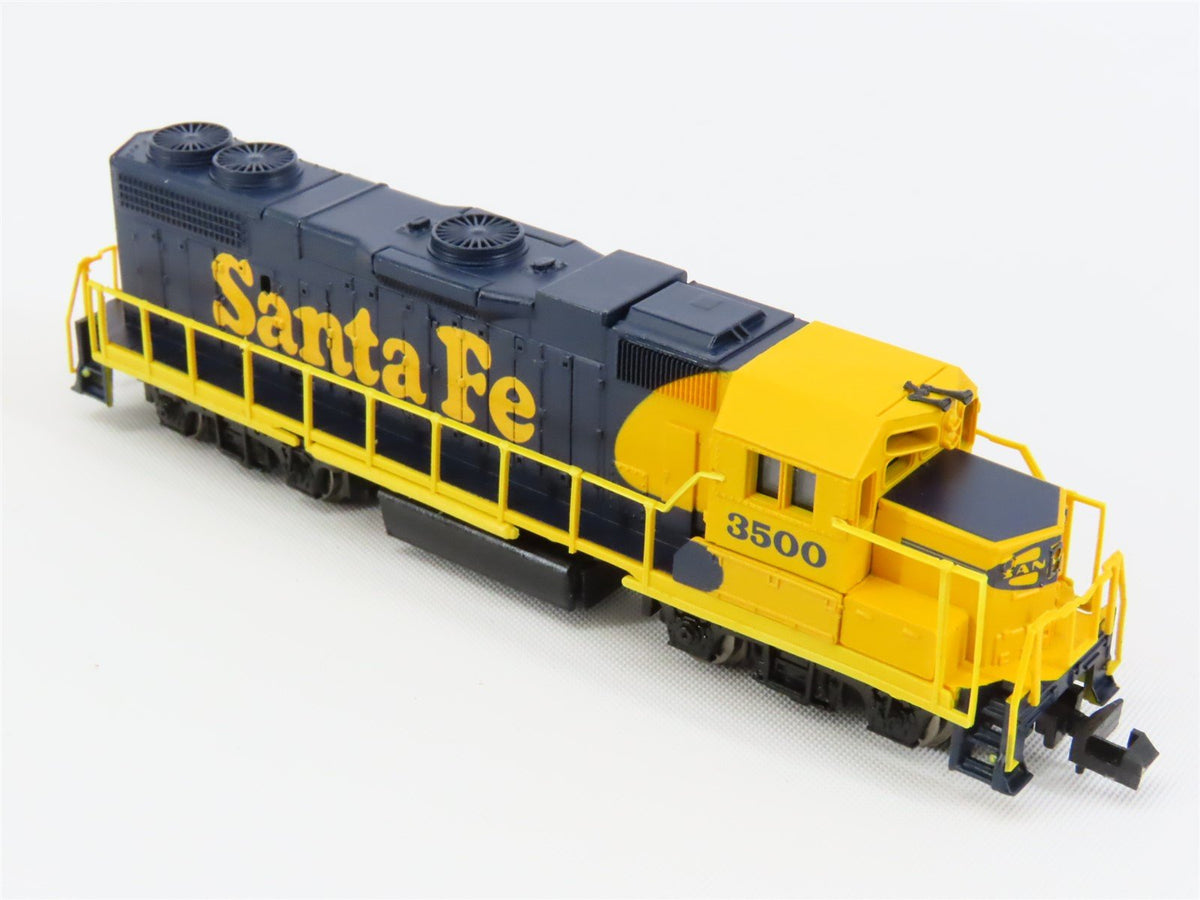 N Scale Life-Like 433-7843 ATSF Santa Fe GP38-2 Diesel Locomotive #3500