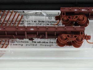 N Micro-Trains MTL 04400110 Two SP 50' Flat Cars #565117 & #565126 w/ Pipe Load