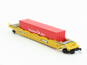 Z Scale Micro-Trains MTL 54000012 DTTX Husky Stack Well Car #56814 w/ Containers