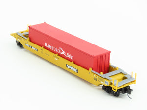 Z Scale Micro-Trains MTL 54000012 DTTX Husky Stack Well Car #56814 w/ Containers