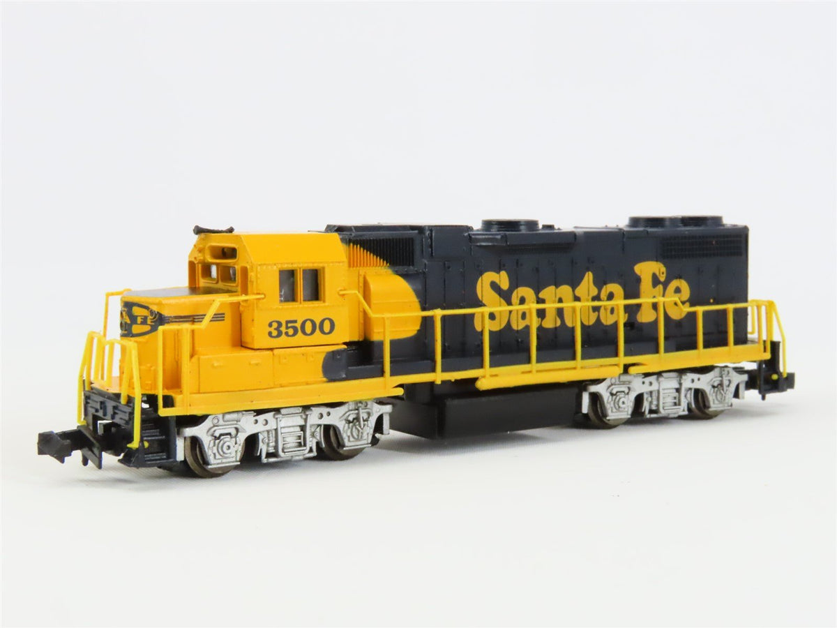 N Scale Life-Like 7843 ATSF Santa Fe GP38 Diesel Locomotive #3500