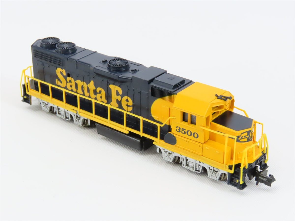 N Scale Life-Like 7843 ATSF Santa Fe GP38 Diesel Locomotive #3500