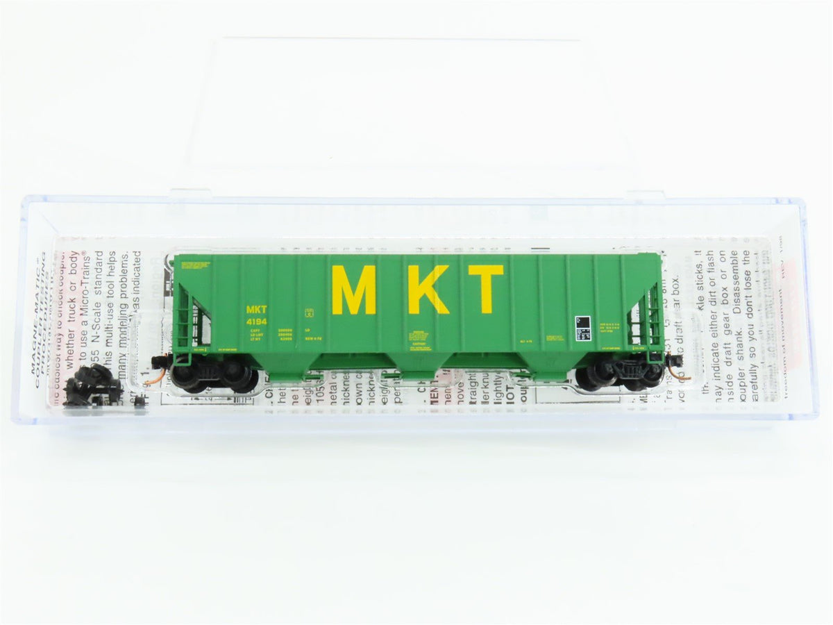 N Scale Micro-Trains MTL 09900011 MKT 3-Bay Covered Hopper #4194