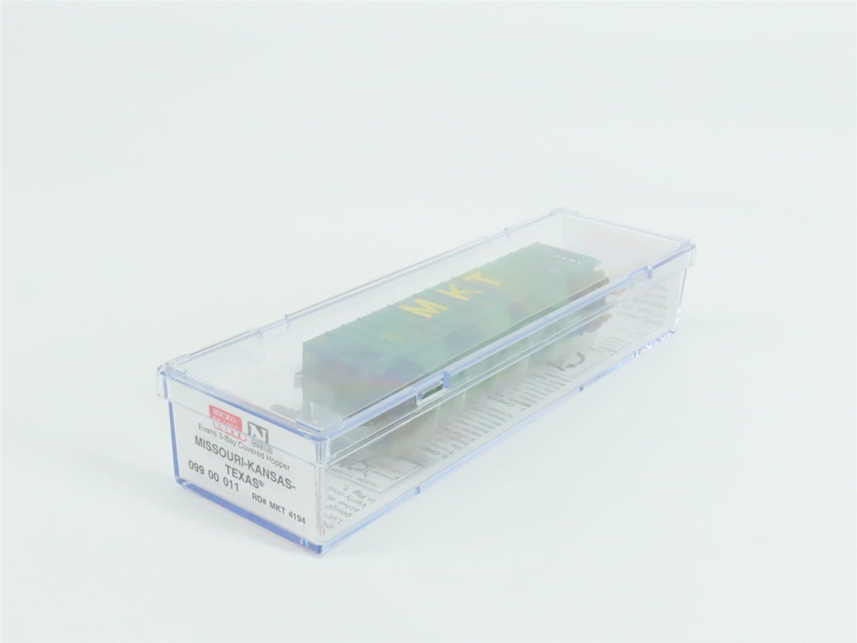 N Scale Micro-Trains MTL 09900011 MKT 3-Bay Covered Hopper #4194