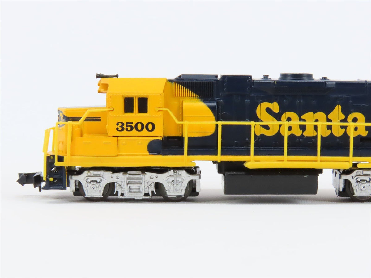 N Scale Life-Like 7843 ATSF Santa Fe GP38 Diesel Locomotive #3500