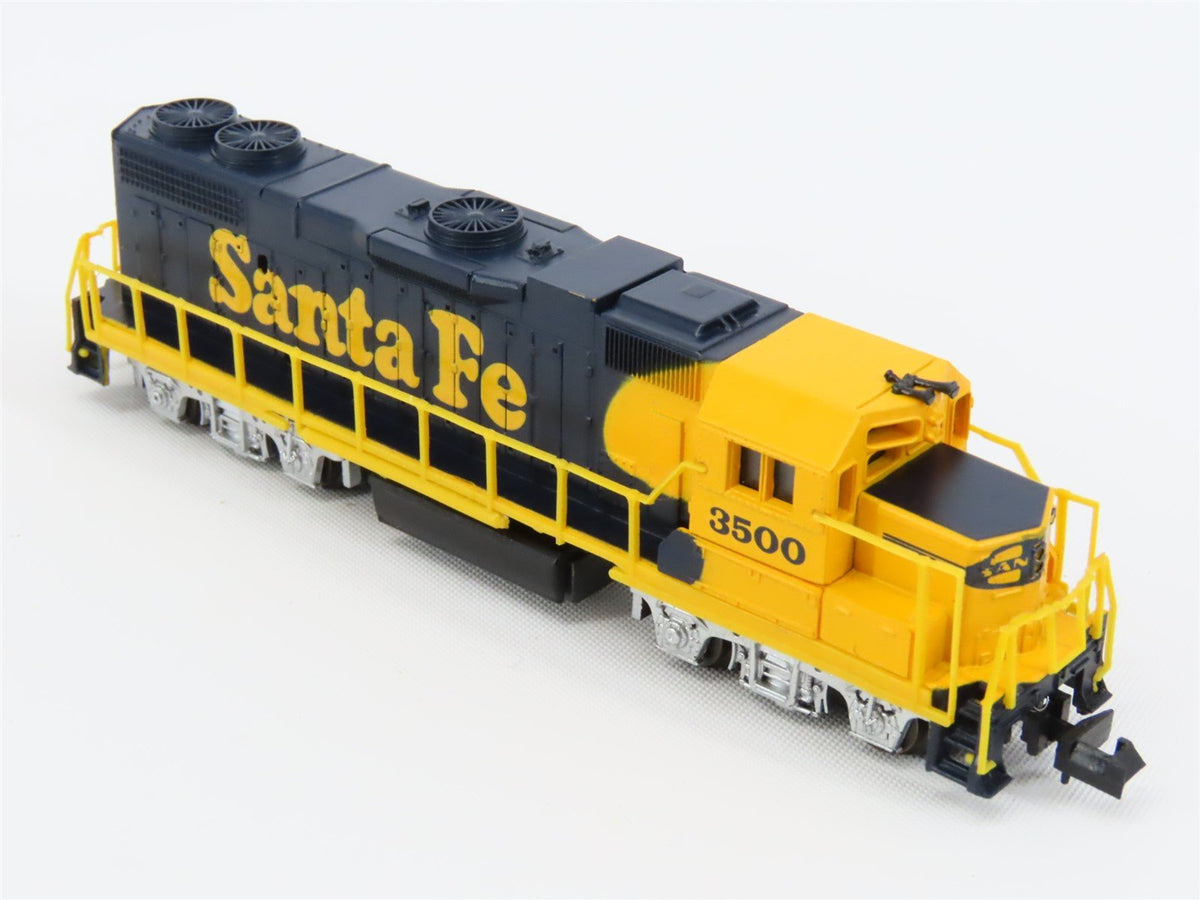 N Scale Life-Like 7843 ATSF Santa Fe GP38 Diesel Locomotive #3500