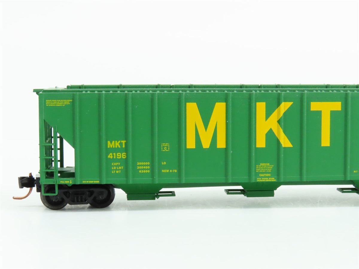 N Scale Micro-Trains MTL 09900012 MKT 3-Bay Covered Hopper #4196