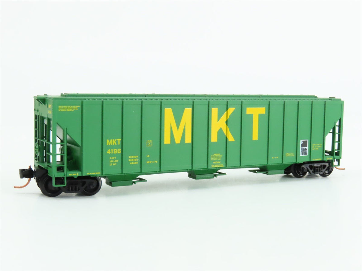 N Scale Micro-Trains MTL 09900012 MKT 3-Bay Covered Hopper #4196