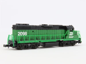 N Scale Life-Like 7841 BN Burlington Northern GP38 Diesel Locomotive #2098