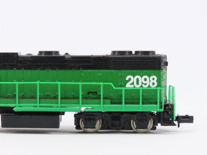 N Scale Life-Like 7841 BN Burlington Northern GP38 Diesel Locomotive #2098