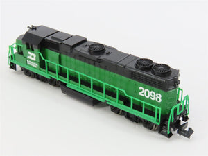 N Scale Life-Like 7841 BN Burlington Northern GP38 Diesel Locomotive #2098