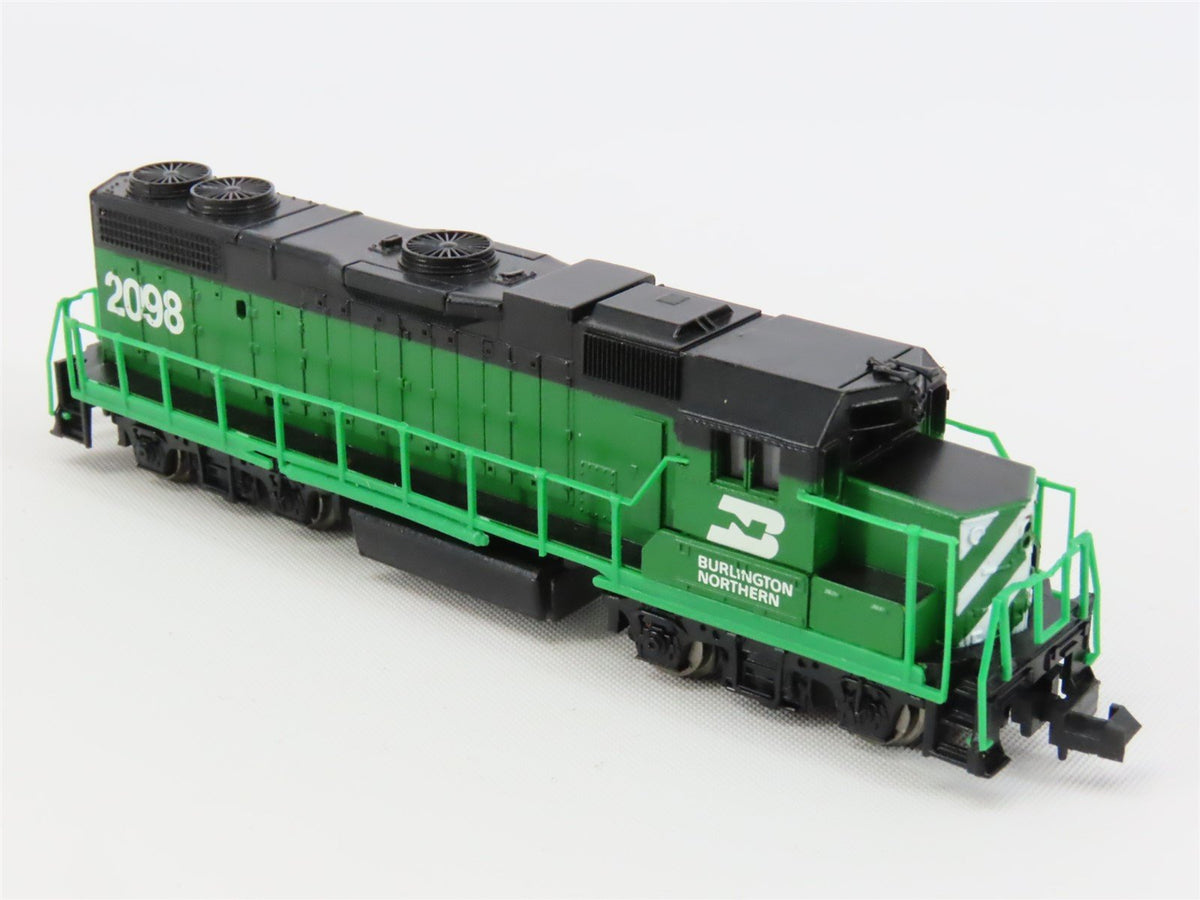 N Scale Life-Like 7841 BN Burlington Northern GP38 Diesel Locomotive #2098