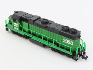 N Scale Life-Like 7841 BN Burlington Northern GP38 Diesel Locomotive #2098