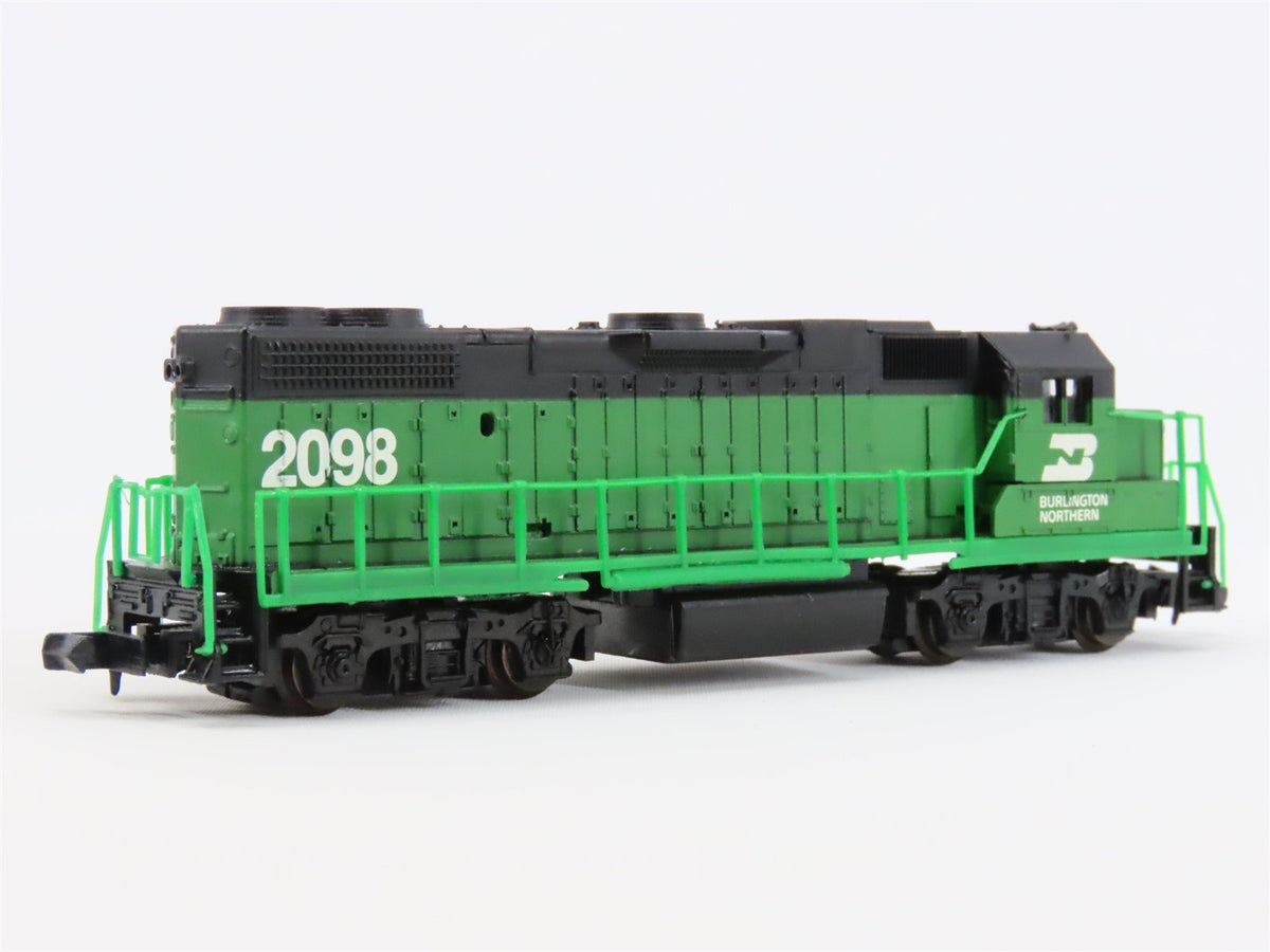 N Scale Life-Like 7841 BN Burlington Northern GP38 Diesel Locomotive #2098