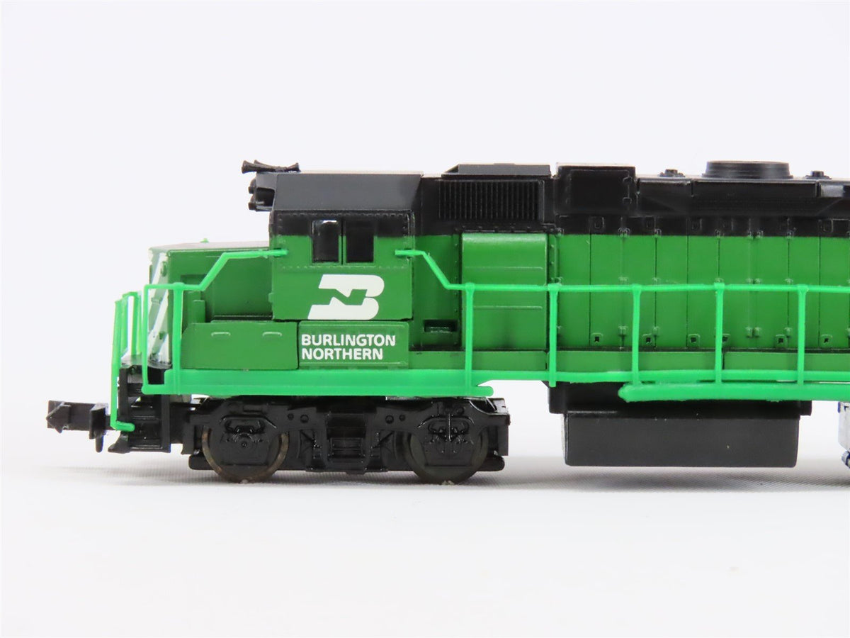 N Scale Life-Like 7841 BN Burlington Northern GP38 Diesel Locomotive #2098